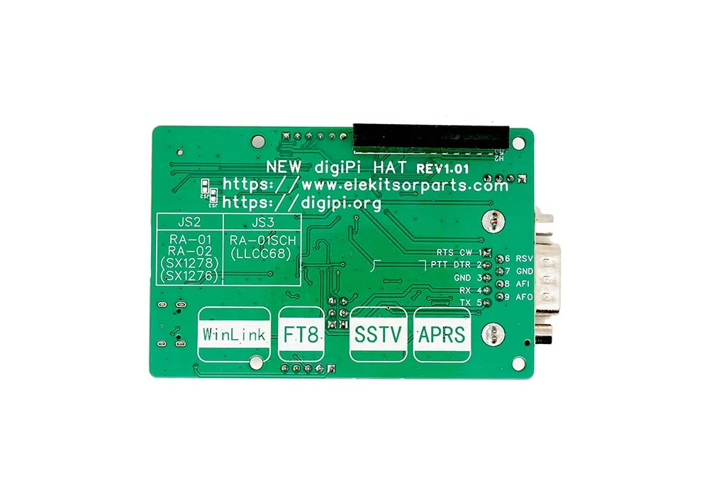 new digiPi HAT for ham radio digi modes