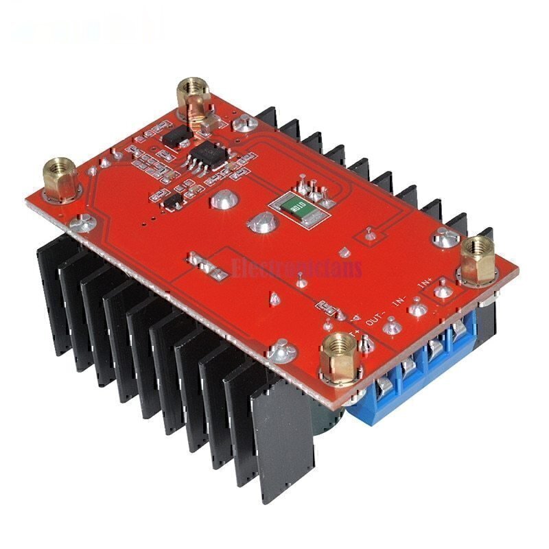 DC-DC STEP UP VOLTAGE BOOST CONVERTER 10-32 VDC IN TO 12-35 VDC OUT 150 WATTS 