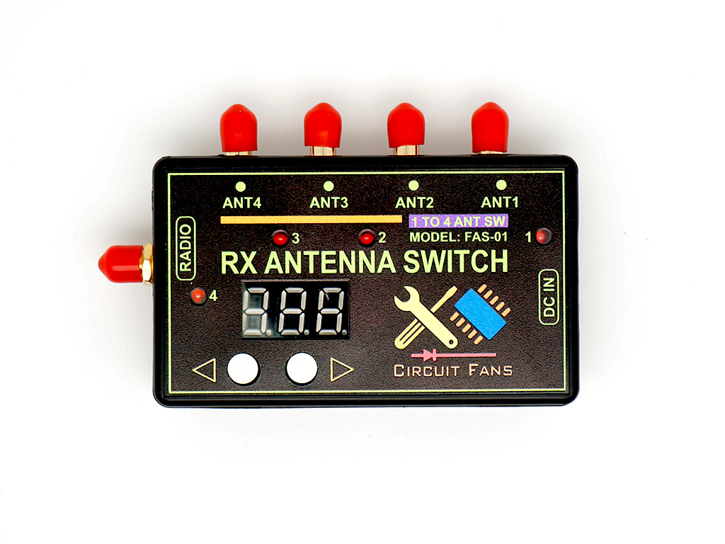 4:1 Shortwave Antenna Switch Kit With N Connector Or SO-239 (Unbranded)