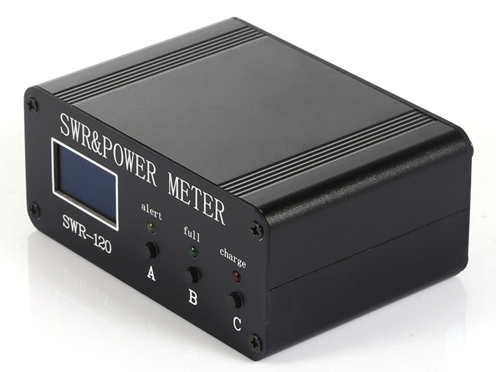 a digital swr power meter with oled display