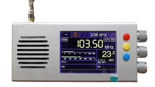 ESP32 TEF6686 Radio Receiver with RDS