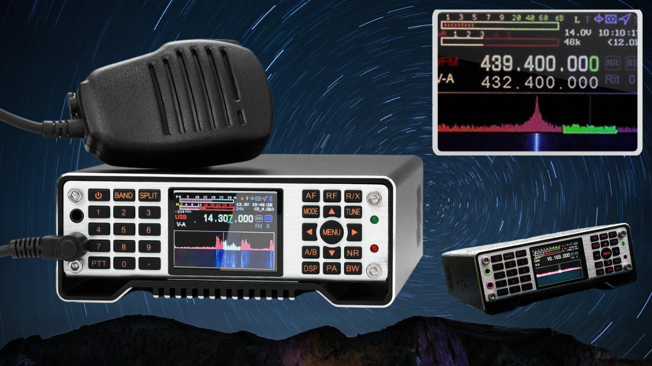 Q900 SDR Radio Transceiver HF to UHF all band all mode