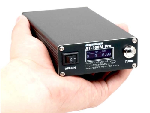 at-100m pro antenna tuner versaltile and handy