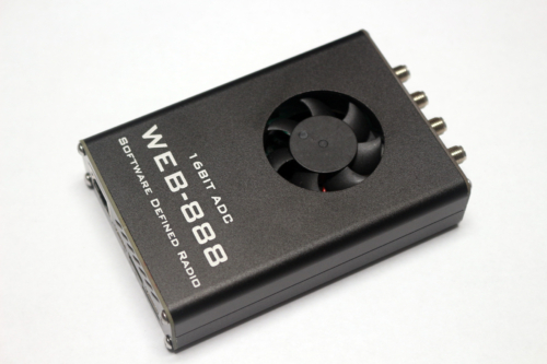 web-888 sdr with a built-in openwebrx app