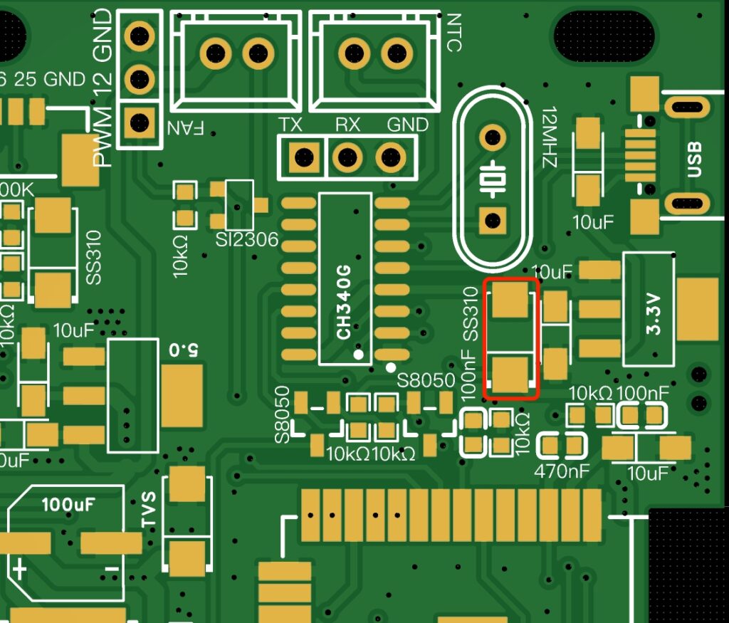 esp32 mppt controller build note d1 1ss310