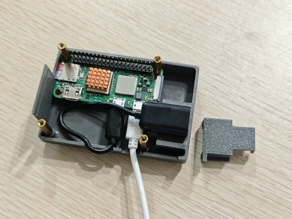 digiPi aprs housing for raspberry pi zero 2w placement of usb host cable in the housing