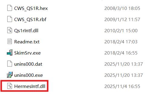 cw skimmer server dll plugin files in the folder