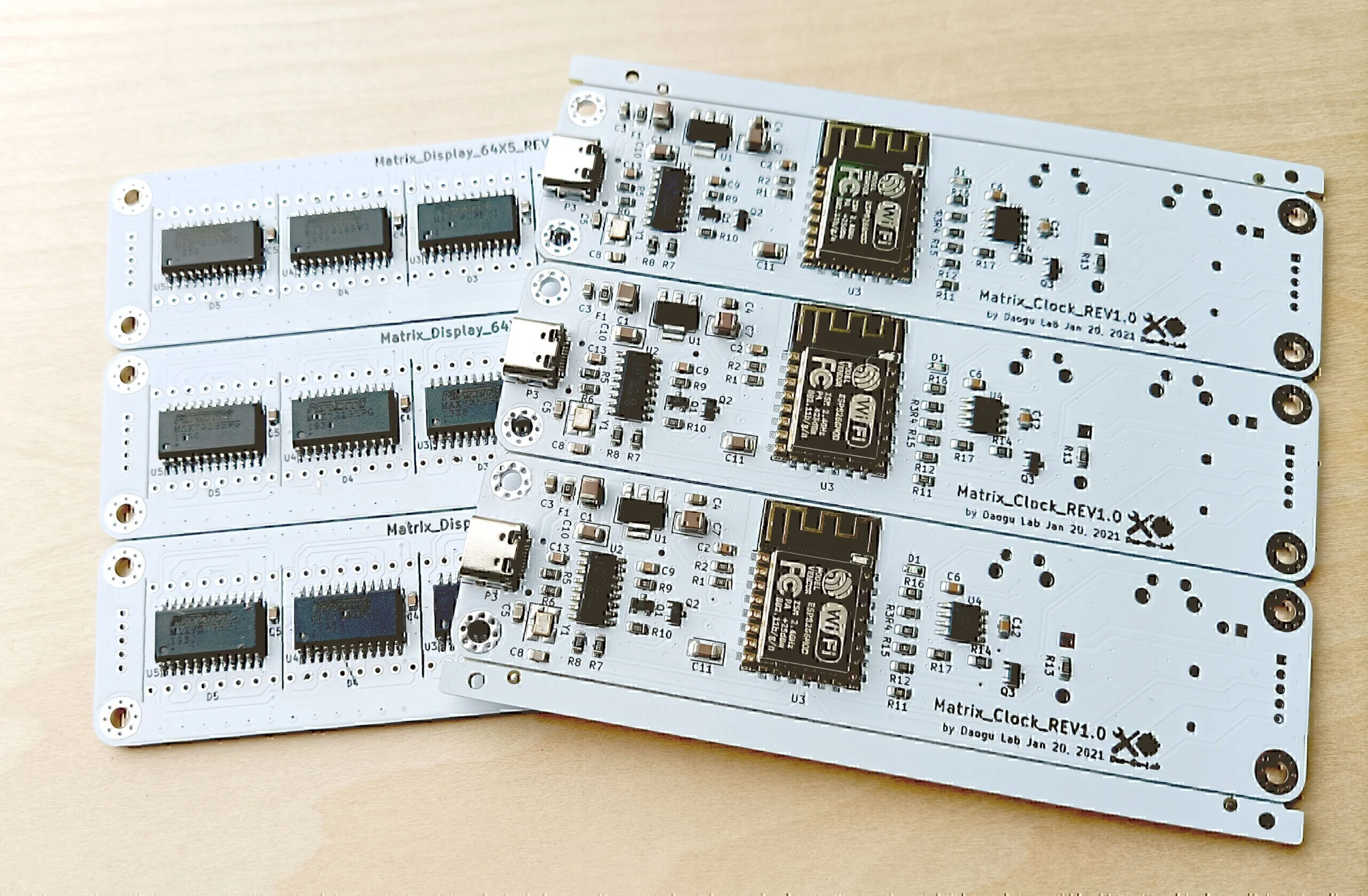 LED Matrix Clock Kit