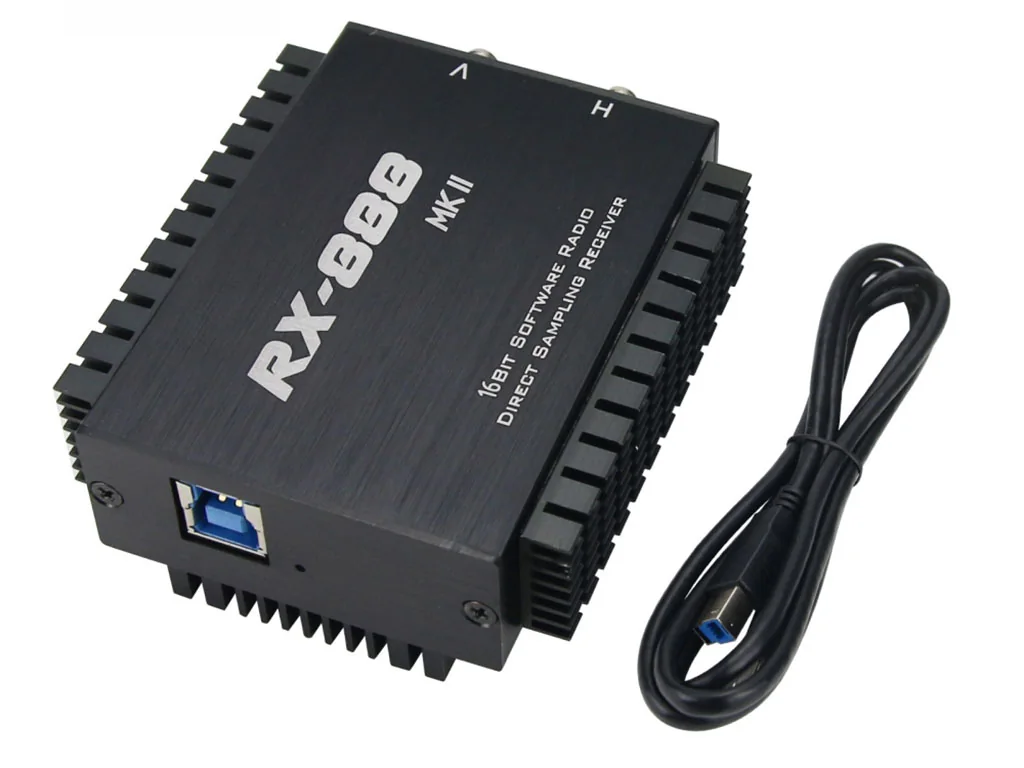 RX888 MK2 16bit SDR Receiver for HF/VHF/UHF with 32MHz Bandwidth on HF