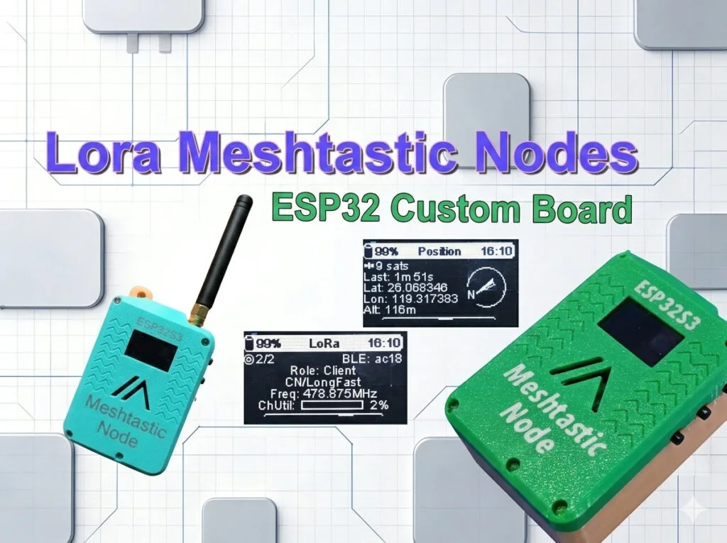 meshtastic node esp32 custom board feature image