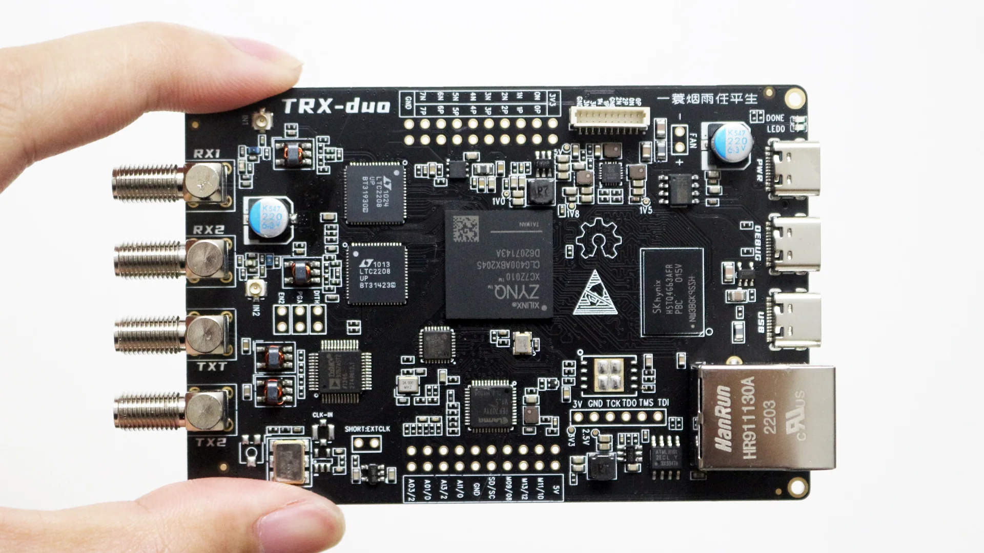 TRX-DUO Red Pitaya SDR with ZYNQ-7010 FPGA