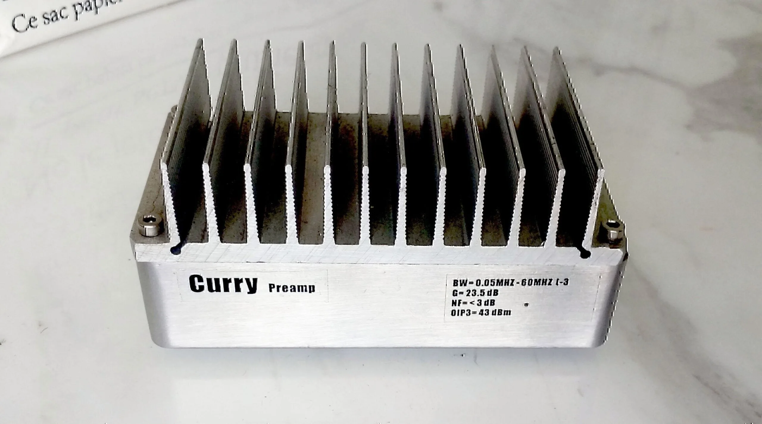 curry preamp rear view