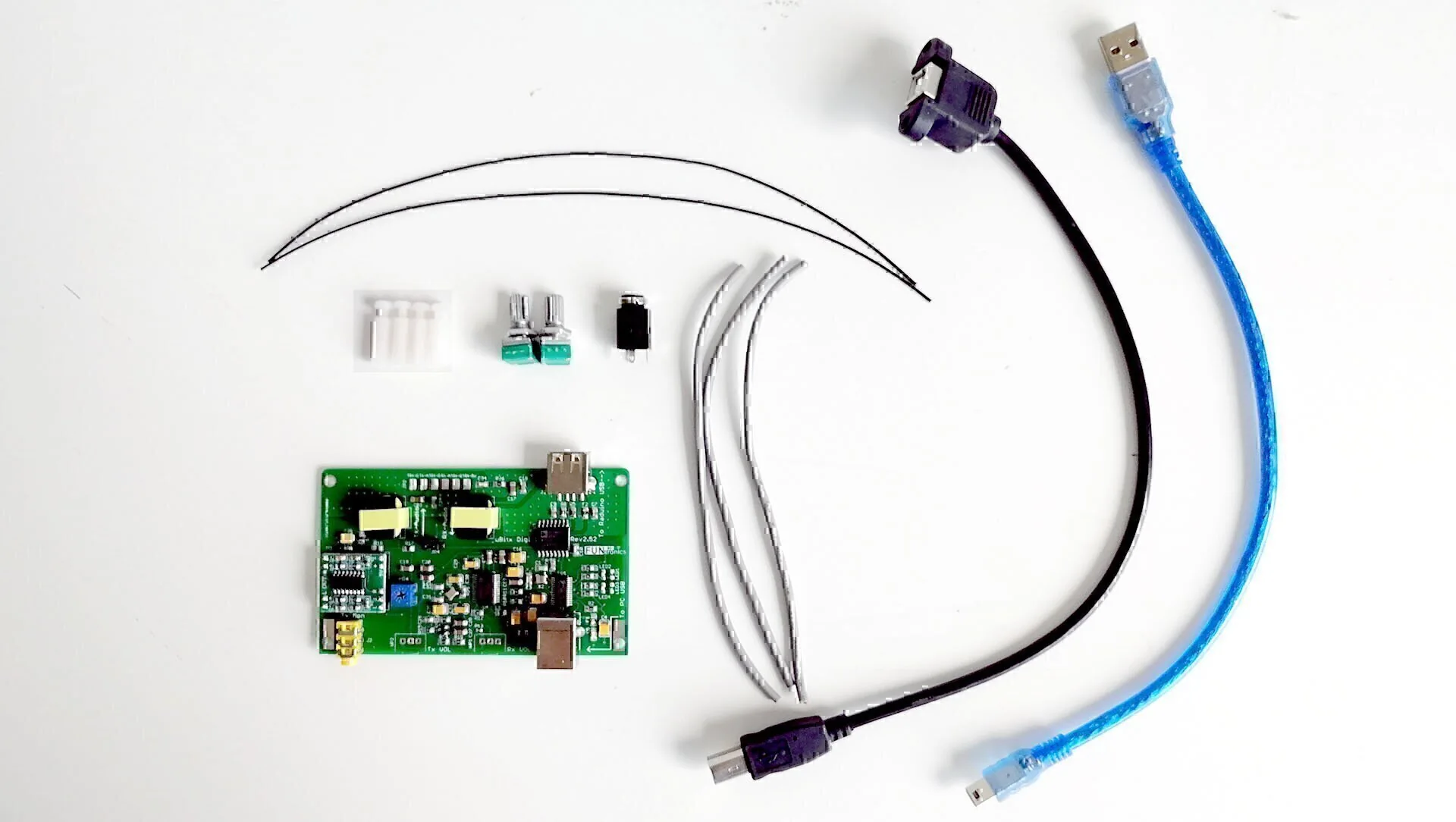 uBitx digi interface kit contents
