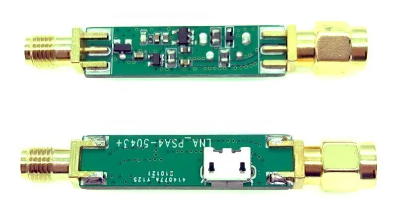 low noise amplifier module for RTL-SDR and ADS-B reception