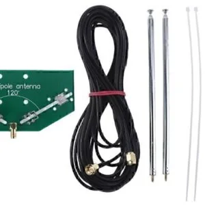 137MHz V-dipole antenna kit for NOAA weather satellites