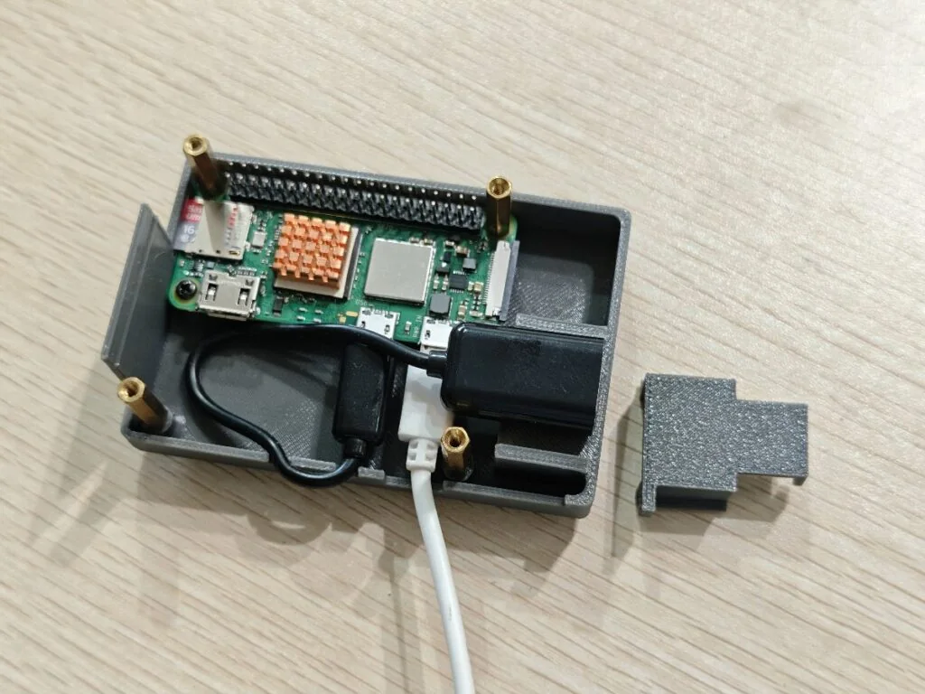 digiPi aprs housing for raspberry pi zero 2w placement of usb host cable in the housing