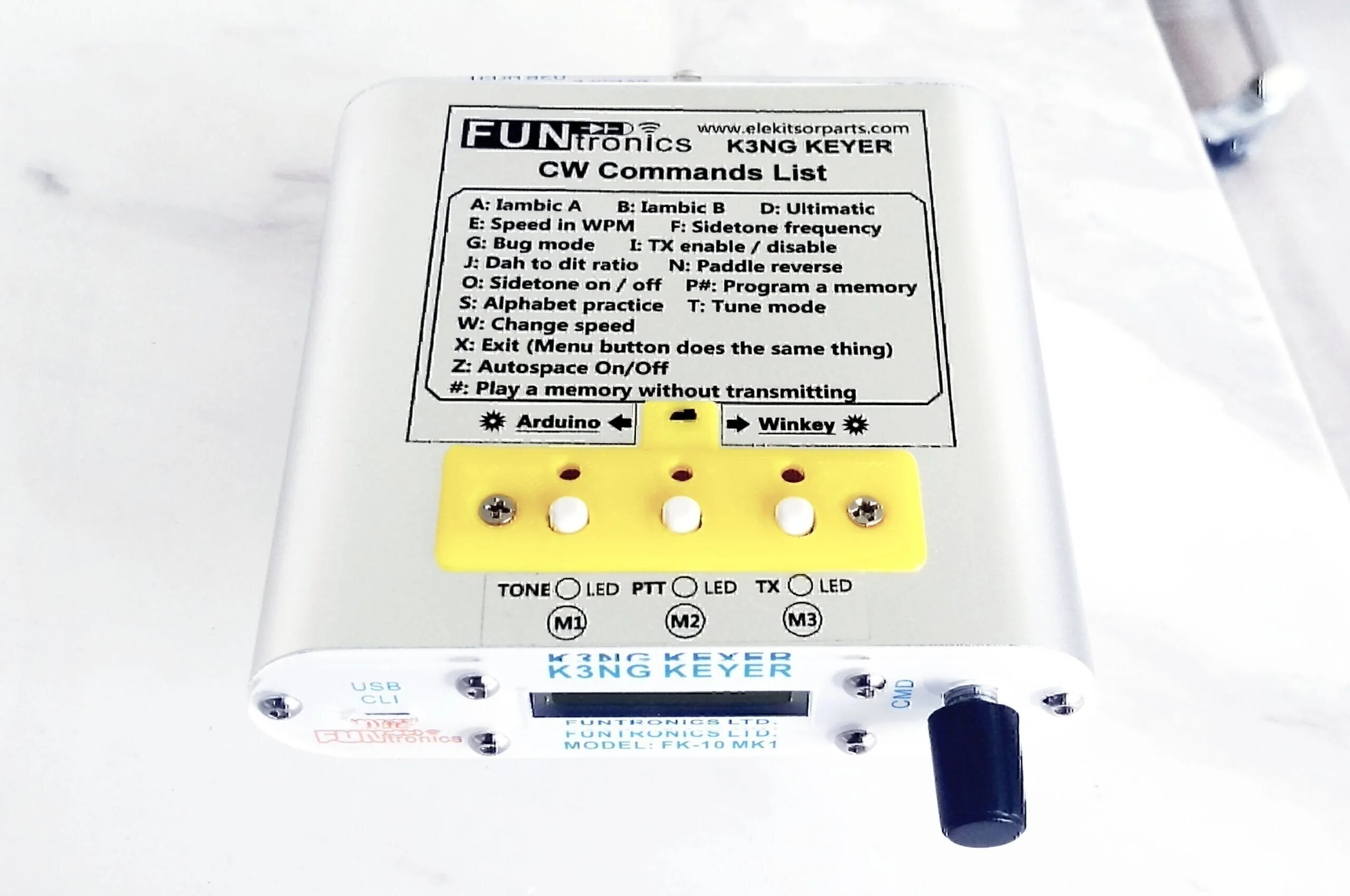 Funtronics K3NG Keyer With 99% Winkey Emulation (Copy) - Image 3