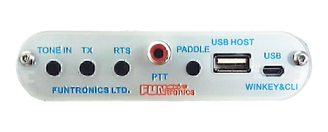 funtronics k3ng rear panel