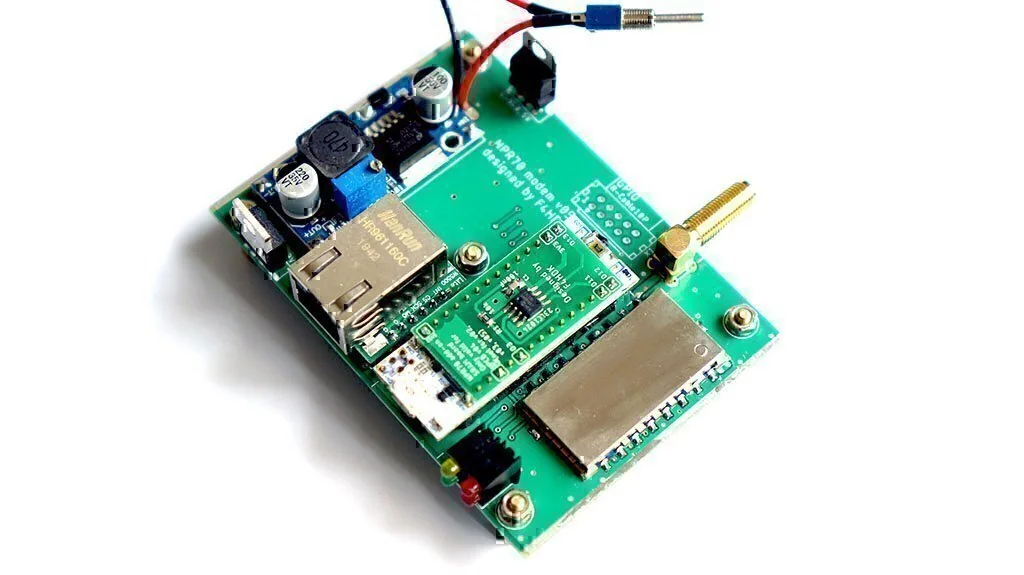 NPR-70 Modem v04 add-on board