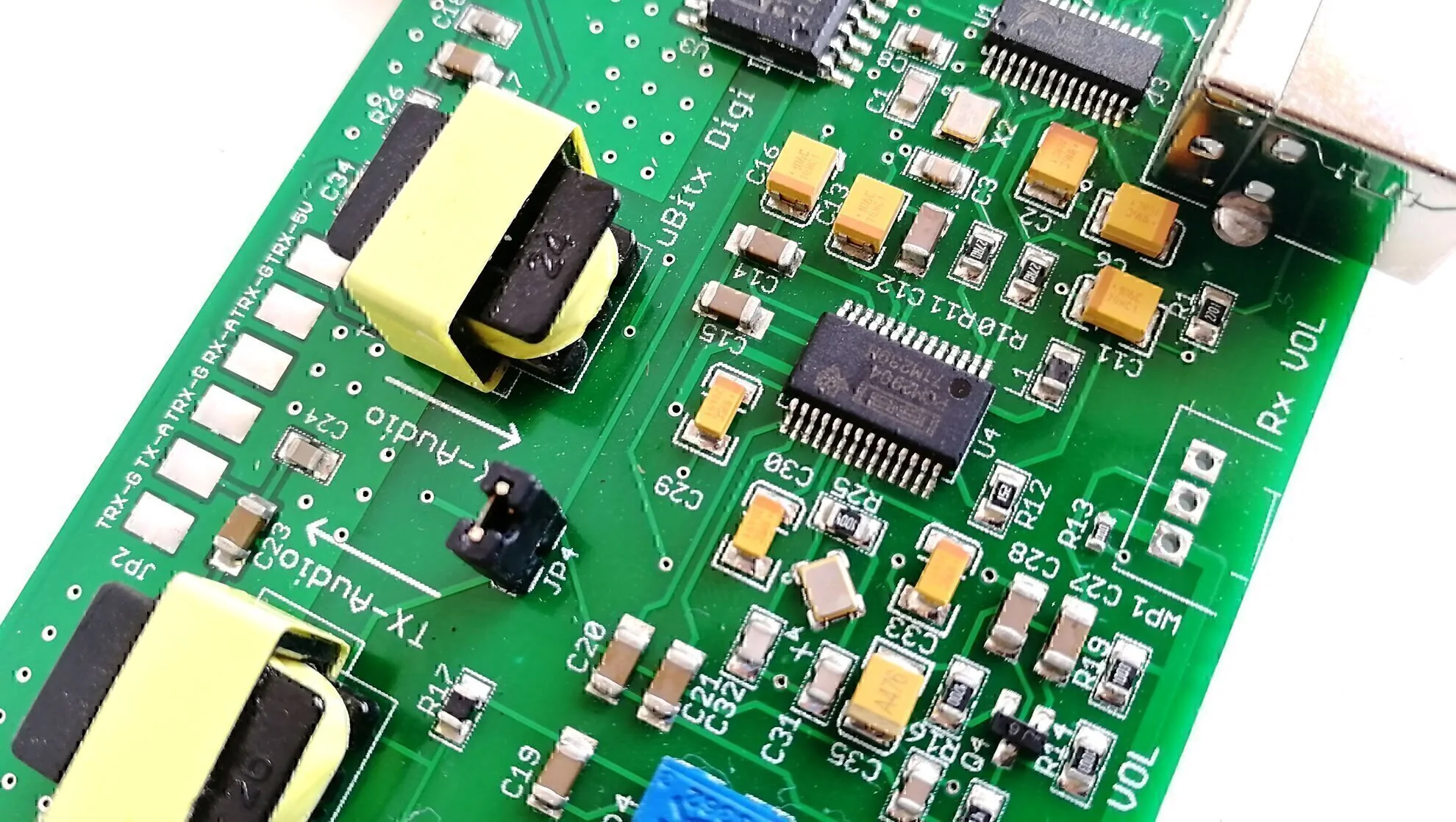 uBitx digi interface close_up view 1