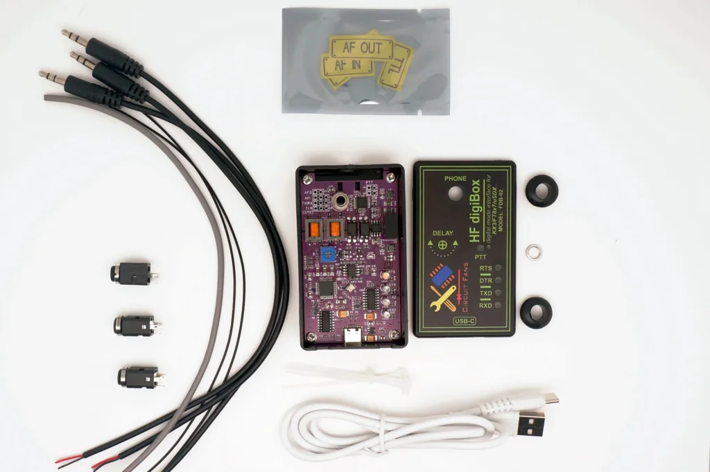 uBitx digi mode interface HF digiBox