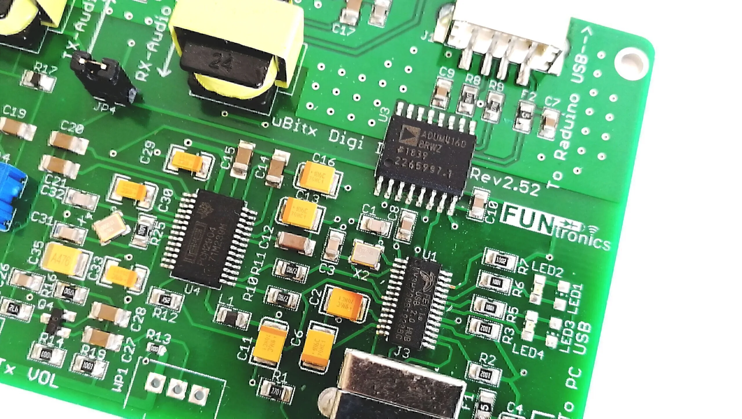 uBitx digi interface close_up view 2